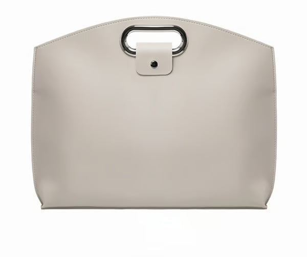 The 2-Piece Set: Sophisticated Business Waterproof Leather Laptop & Tote Set