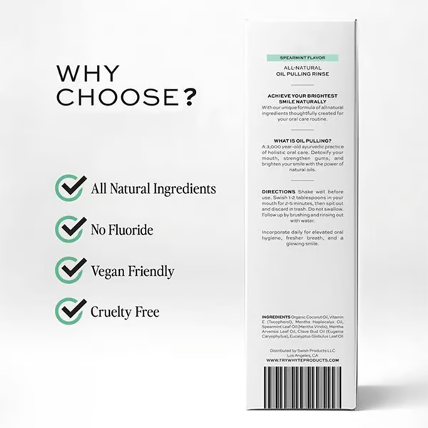 🔥Buy two get one free🔥 Spearmint Oil Pulling Rinse✨