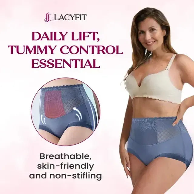 LacyFit 💖Last Day 70% OFF✨⛱️#1 Free Shipping🏆- Silky Comfort High Waist Hiplift Panties