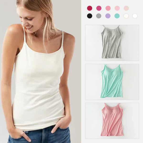 🔥Buy one get one free🔥 Tank with Built-in Bra