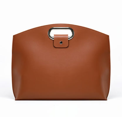 The 2-Piece Set: Sophisticated Business Waterproof Leather Laptop & Tote Set