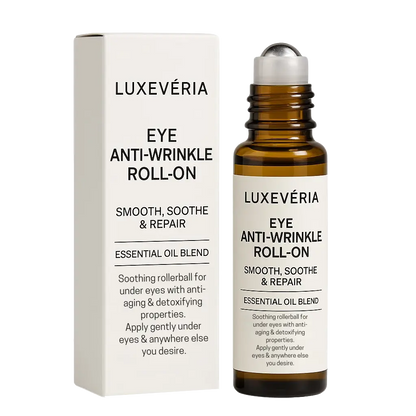 Luxevéria Eye Roller for Puffiness | Removes 97% of under-eye bags in 60 seconds — Instantly look 10 years younger!