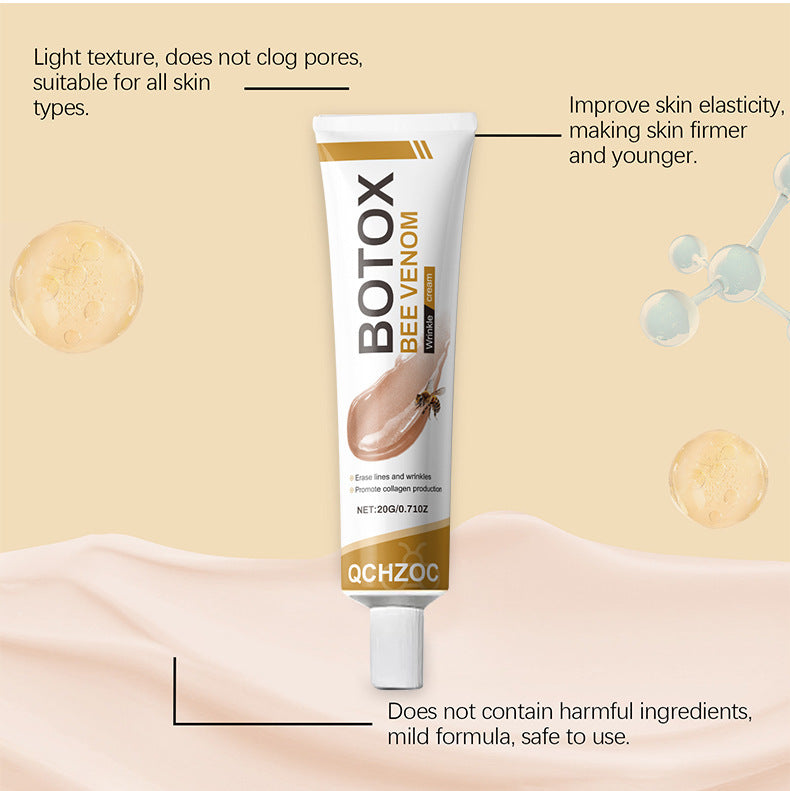 ✨Bee venom facial care ✨Smooth the Look of Wrinkles in 2 minutes — Fast, effective anti-ageing serum — save time and money