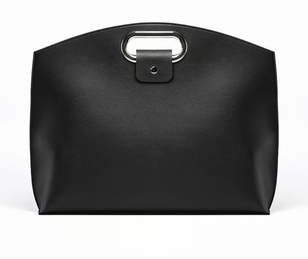 The 2-Piece Set: Sophisticated Business Waterproof Leather Laptop & Tote Set