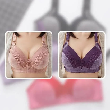 Comfort type no steel ring bra