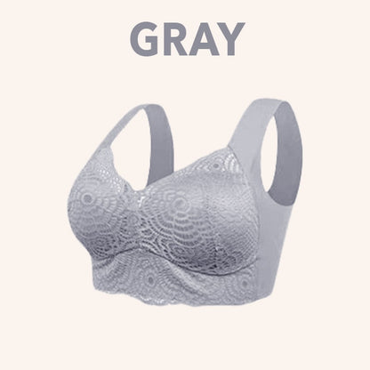 EXTRA LIFT ULTIMATE LIFT STRETCH FULL FIGURE SEAMLESS LACE CUT OUT BRA