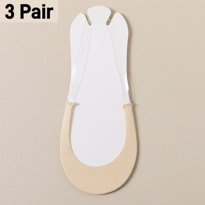 2022 Invisible Non-slip Ice Silk Socks