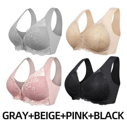 Front Closure 5D Shaping Push Up Bra