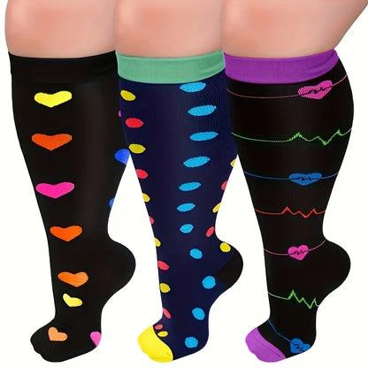 2023 Printed Compression Socks
