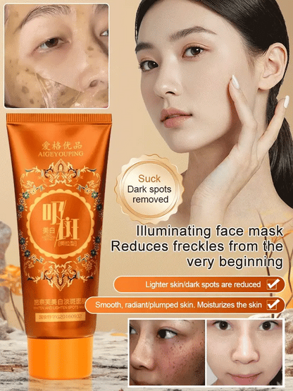Brightening and Whitening Spot-Removing Face Mask