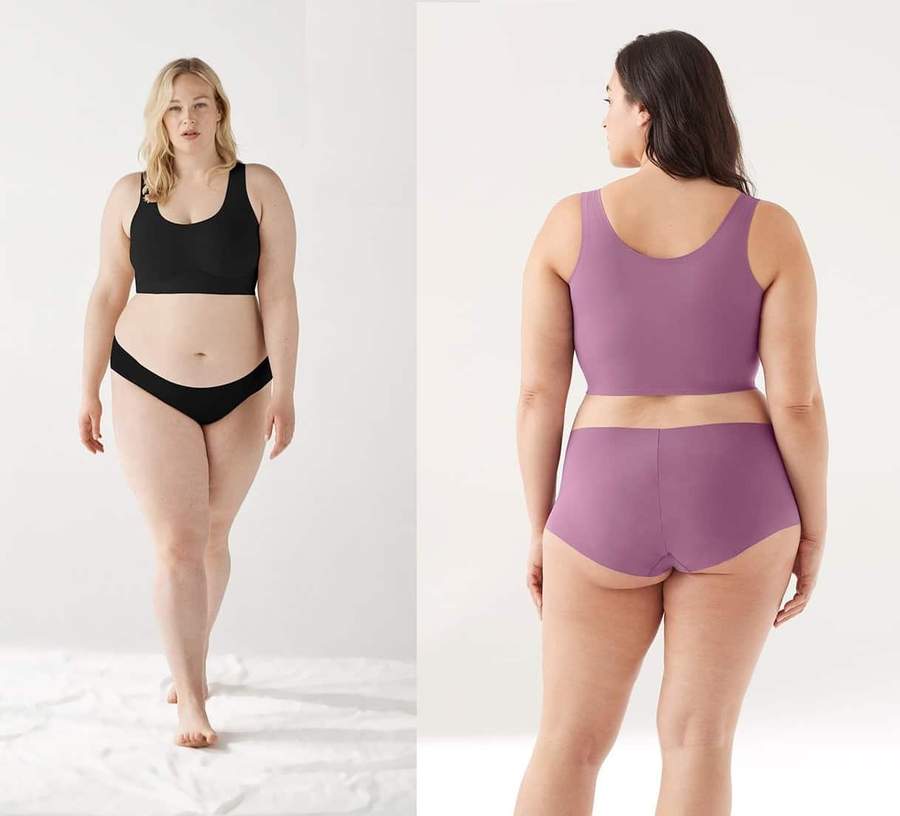 ULTRA COMFORT SEAMLESS SHAPING WIREFREE SUPPORT BRA PLUS SIZES S 6XL