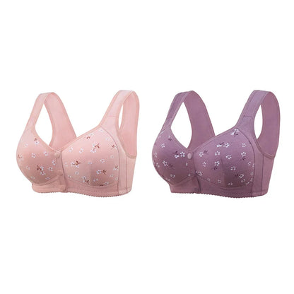 COMFORTABLE  CONVENIENT FRONT BUTTON BRA
