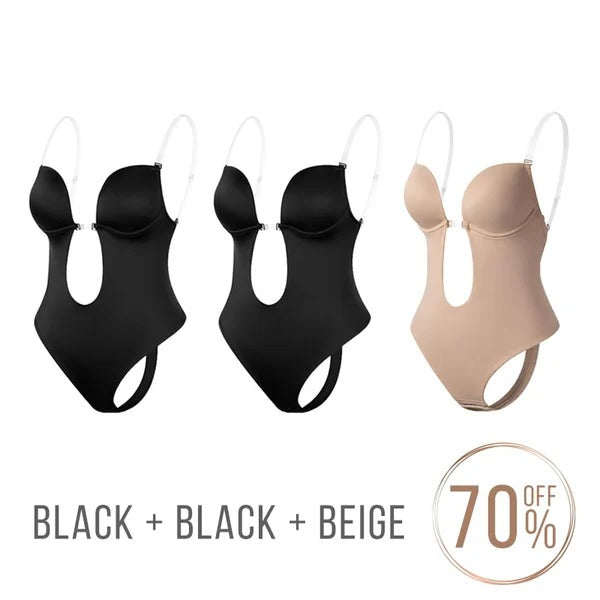 2023  Plunge Backless Body Shaper Bra