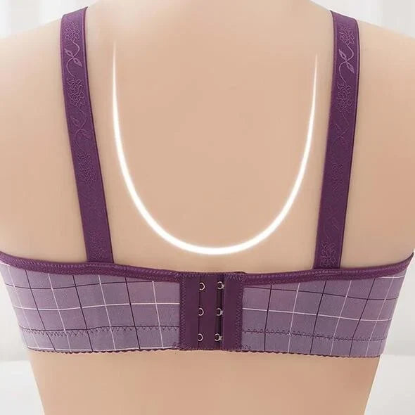 Comfort type no steel ring bra