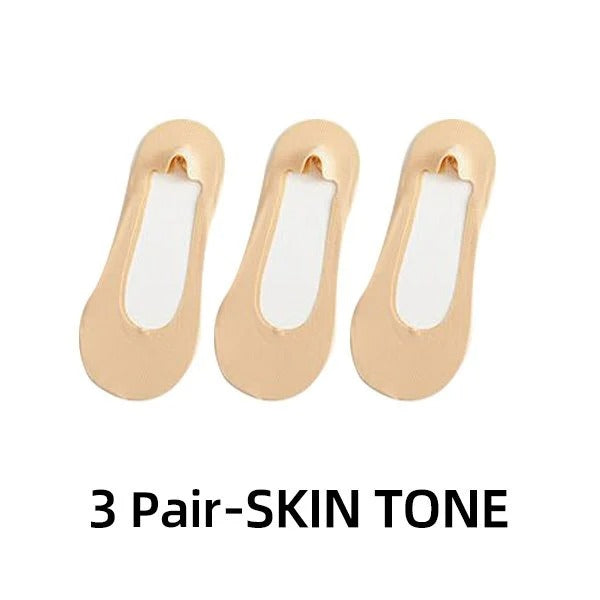 2022 Invisible Non-slip Ice Silk Socks