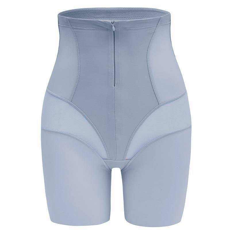 SEAMLESS ZIPPER STRONG BODY SHAPING PANTS HIP LIFTING TUMMY CONTROL PANTS