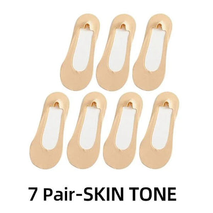 2022 Invisible Non-slip Ice Silk Socks