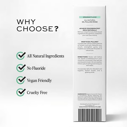 🔥Buy two get one free🔥 Spearmint Oil Pulling Rinse✨