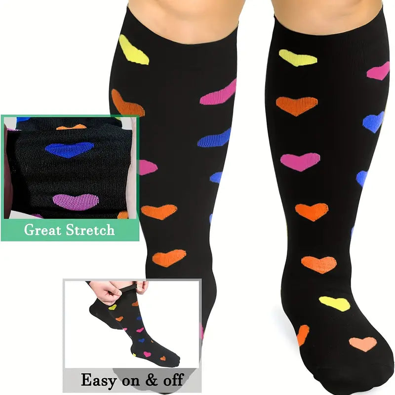 2023 Printed Compression Socks