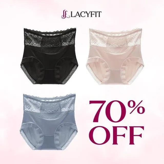 LacyFit 💖Last Day 70% OFF✨⛱️#1 Free Shipping🏆- Silky Comfort High Waist Hiplift Panties