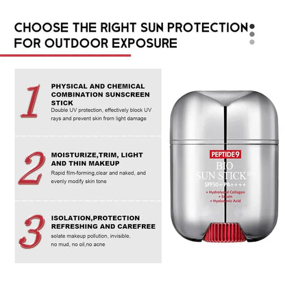 Peptide 9 - 2 in 1 Physical and Chemical Sunscreen Combo SPF50+ (2 pack)