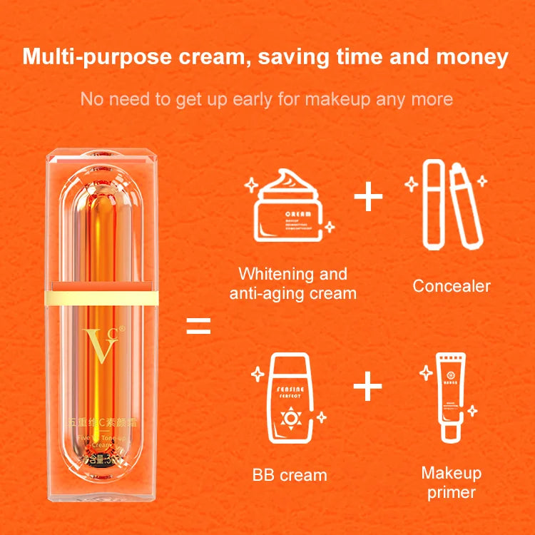 🔥LAST DAY 50%OFF🔥 - Five vitamin C tone-up cream