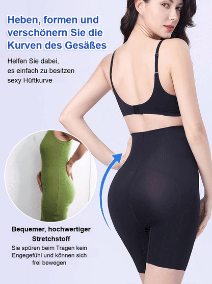 SEAMLESS ZIPPER STRONG BODY SHAPING PANTS HIP LIFTING TUMMY CONTROL PANTS