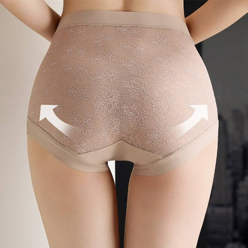 WOMENS COMFORTABLE TRACELESS LACE PANTIES