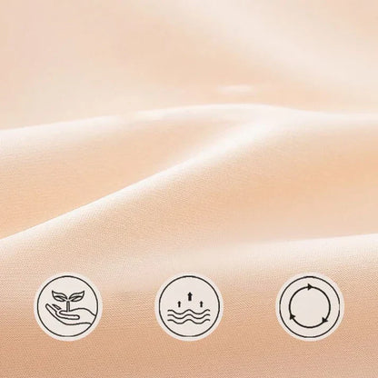 Women High-waist Ice Silk Underwear with Tummy-control Hip-lifting