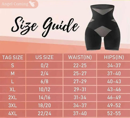 2023 New Cross Compression Abs  Booty High Waisted Shaper