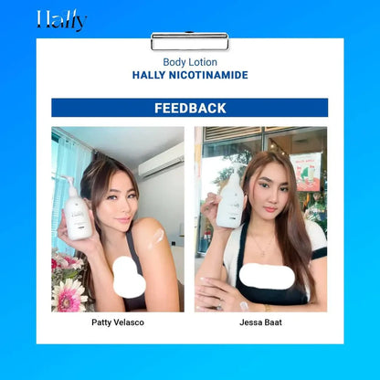 Original Hally Niacinamide Whitening Body Lotion