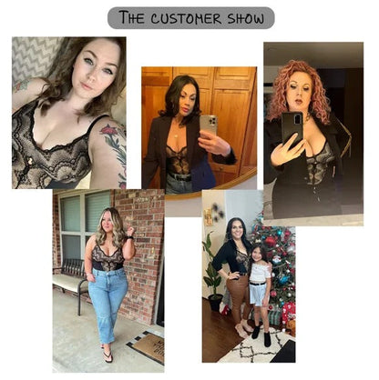 2023 SUMMER SEXY LACE TUMMY CONTROL BODYSUIT