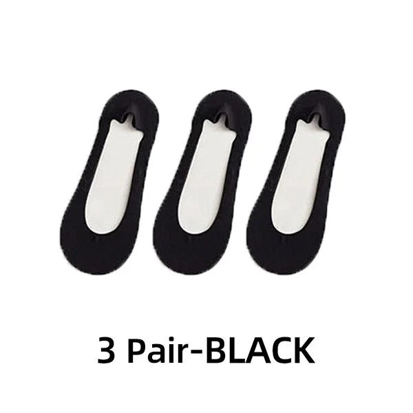 2022 Invisible Non-slip Ice Silk Socks