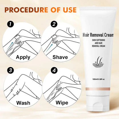 Versatile, Aromatic, Mild Formula Hair Removal Cream