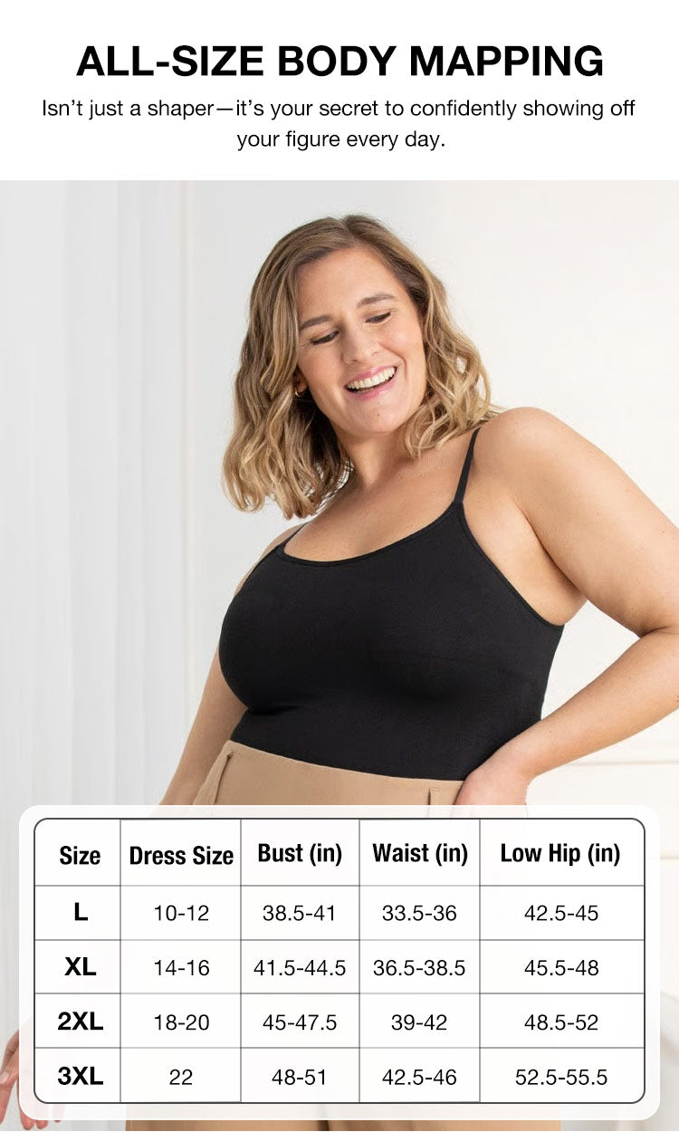 🔥🔥🔥【25.99 buy1 get 1 free】All Day Shaping Comfort Stretch Camisolei