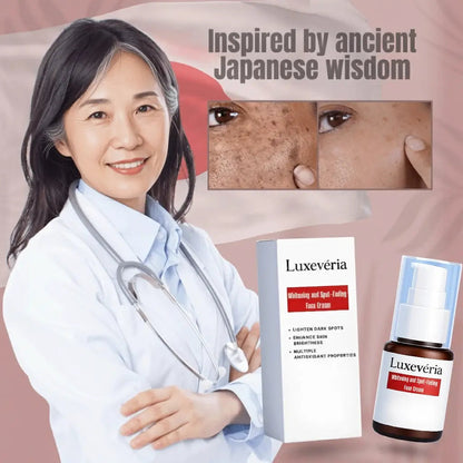 🏆Luxevéria: The Japanese Geisha's "Lost Secret" for Porcelain Skin—Without the Industrial Chemicals Banned in Europe