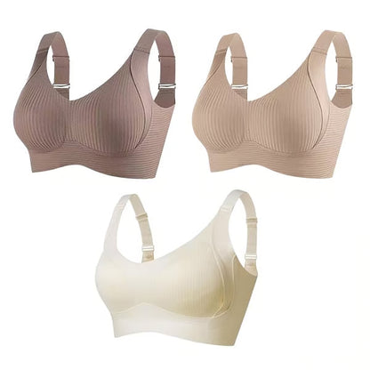 🔥Women's Ribbed Adjustable Wireless Bra